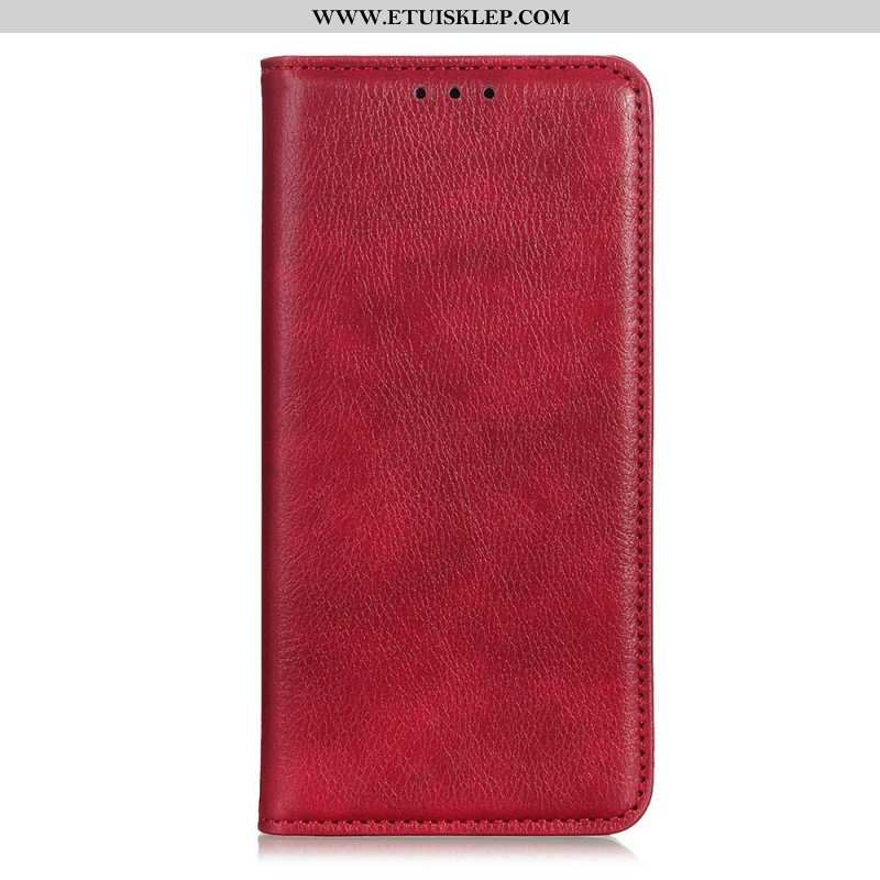 Etui Na Telefon do Xiaomi Redmi Note 11 Pro / 11 Pro 5G Etui Folio Skóra Dwoinowa Liczi